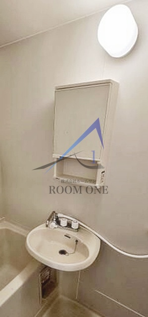 グレースハイムの洗面所|洗面台です。