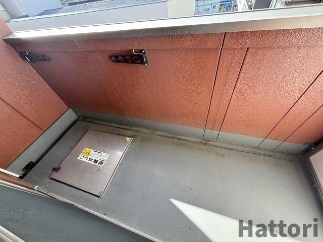 ラ・ヴィ江坂イーストのバルコニー