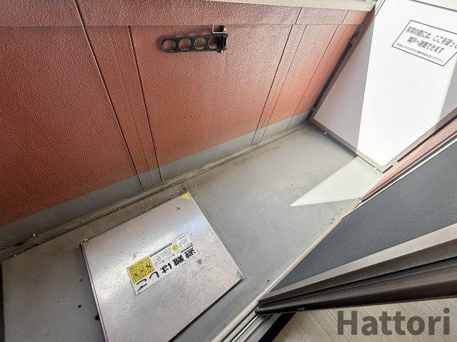 ラ・ヴィ江坂イーストのバルコニー