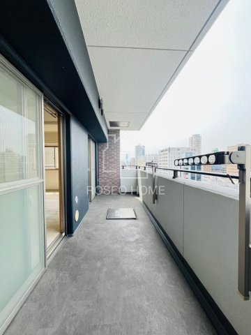 フォレステージュ谷町のバルコニー|同マンション別部屋：参考写真