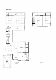 【間取り】 | 鳥取市吉成南町１丁目中古戸建て