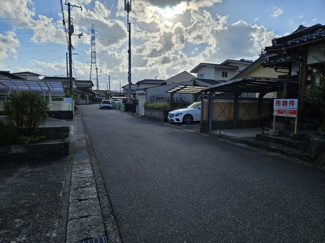 【前面道路含む現地写真】 | 鳥取市吉成南町１丁目中古戸建て