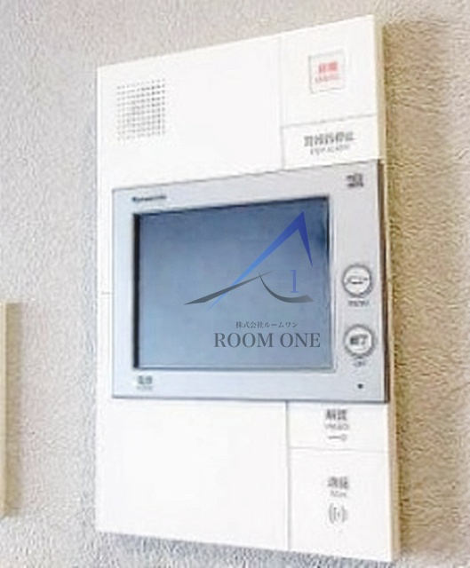 ベルジェンド西日暮里グランセルサスのセキュリティ|モニター付きインターホンです。