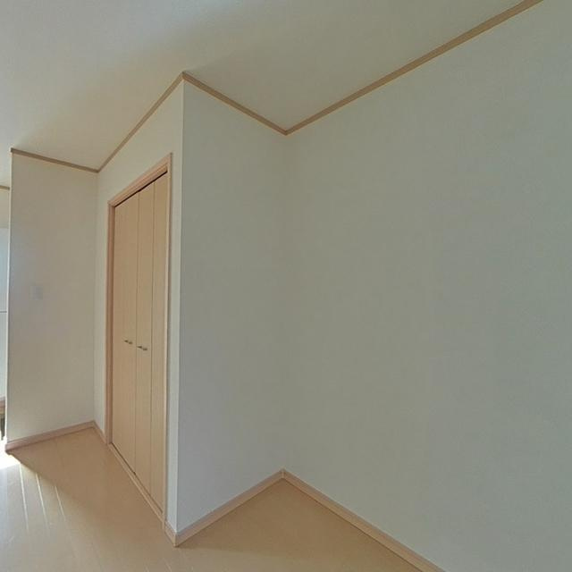 柏市東１丁目のアパートの収納|専用の収納スペースです