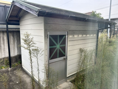 【外観】 | 白金町売家 | 小屋は未登記となっております。