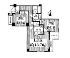 【間取り】 | グランシャルム両国ボヌール
