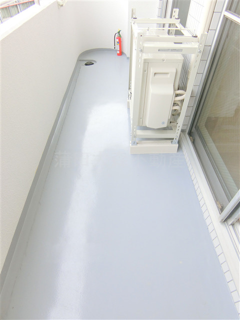 コスモリード大森西のバルコニー