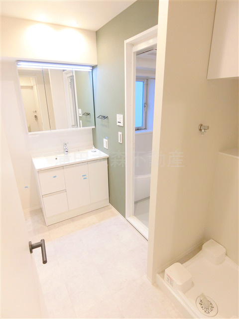 コスモリード大森西の洗面所|独立洗面台