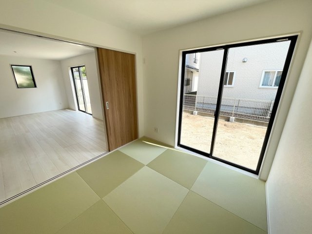 住宅用地・建築条件付き売地　郡山市富田町前川原　富田小・富田中の完成予想図|玄関（同社施工例）