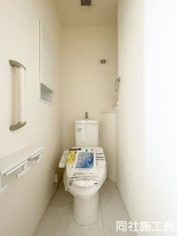 新築戸建・新築建売　みどり市大間々町大間々【長期優良住宅】大間々東小・大間々東中のトイレ|※同社施工例