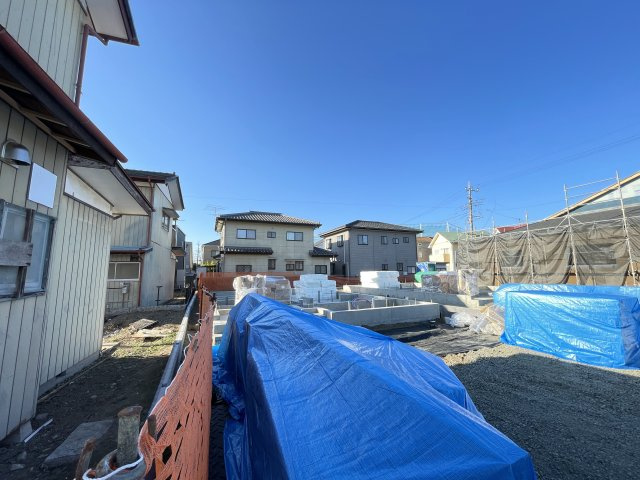 新築戸建・新築建売　みどり市大間々町大間々【長期優良住宅】大間々東小・大間々東中の前面道路含む現地写真