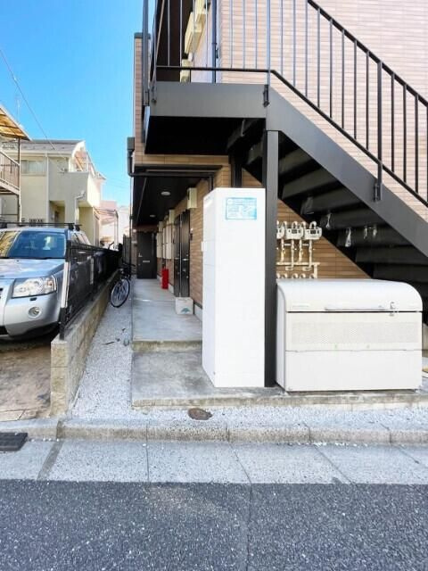 リベロ新江古田のエントランス