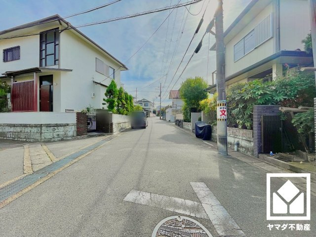 宇治市神明石塚　01期　1号棟の前面道路含む現地写真|11月4日　現地写真更新