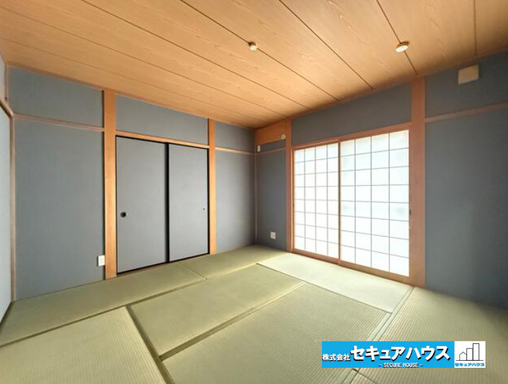 知多市八幡字堀切　中古戸建の和室|【和室】
◆広々とした和室は納戸付きのため沢山収納することができます♪