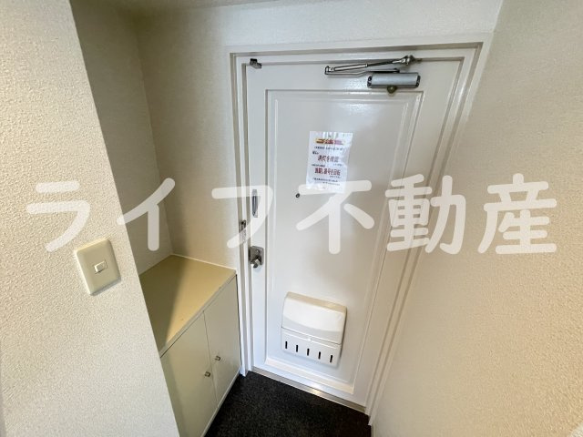 ハイムリップル荒川の玄関|毎日通る玄関はこちらです