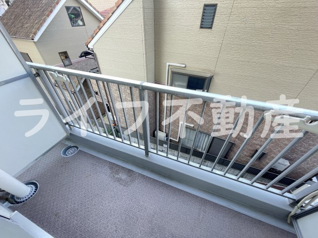 ハイムリップル荒川のバルコニー|バルコニー付きです