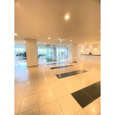 【エントランス】 | アップルタワー東京キャナルコート | 清潔なロビーです