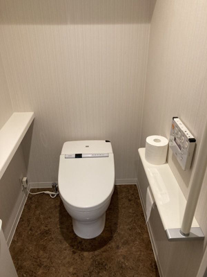 【トイレ】 | アップルタワー東京キャナルコート | 落ち着いたトイレです