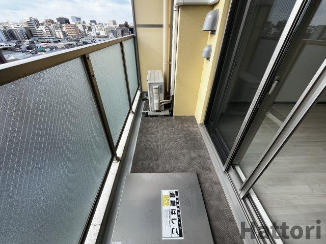 アリビオ千里豊津のバルコニー