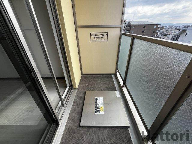 アリビオ千里豊津のバルコニー