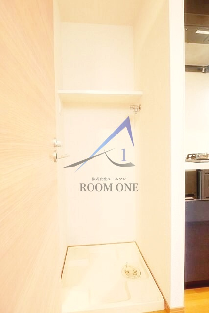 グランドコート親水公園の設備|洗濯機置き場です。