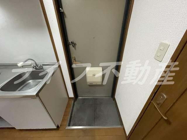 クリエイトパートⅠの玄関|ゆったりとした玄関です