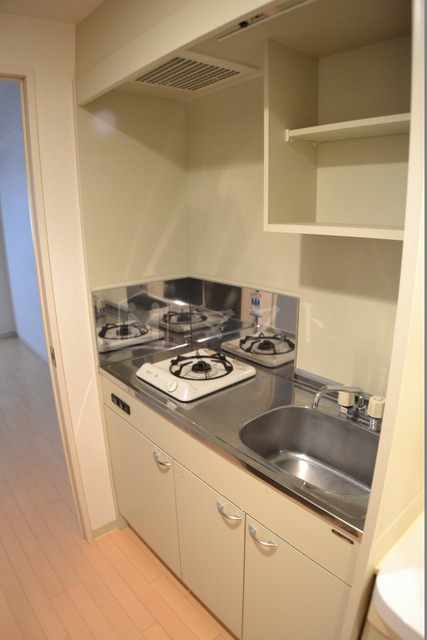 大阪市西区江之子島１丁目の賃貸マンションのキッチン