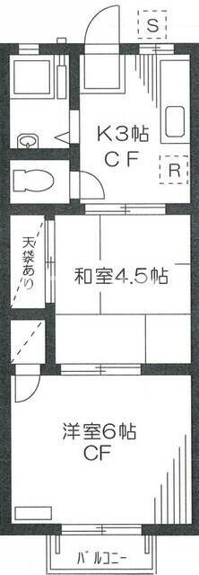 エメラルドハイツの間取り