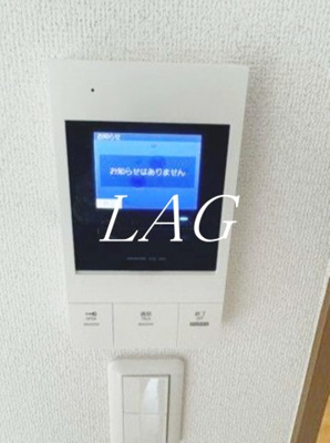 【セキュリティ】 | ベイルーム小田栄Ⅱ | モニター付きインターホンです。
