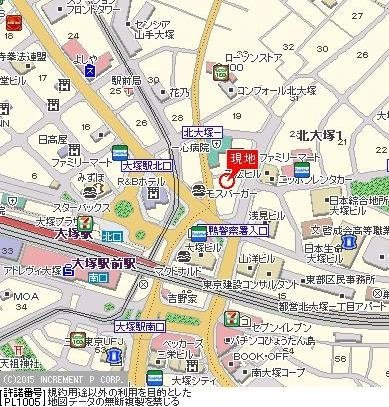 フェニックス大塚駅前の地図