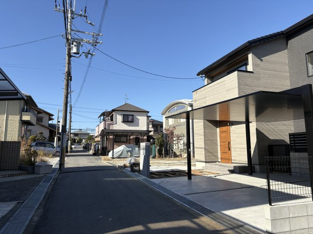 【前面道路含む現地写真】 | 羽曳が丘３丁　売土地
