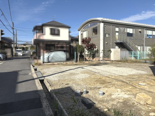 【前面道路含む現地写真】 | 羽曳が丘３丁　売土地