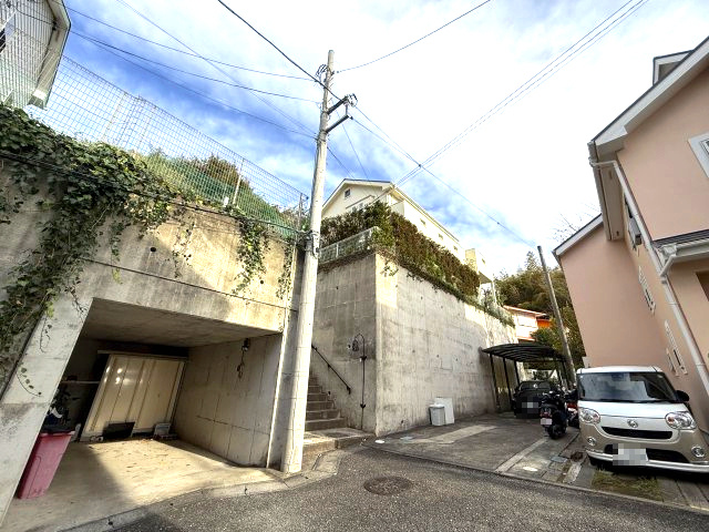 海見え！2階バルコニーより富士山を臨むの外観