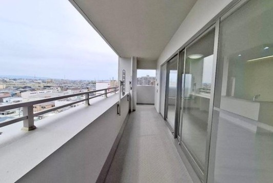 【バルコニー】グランアッシュ天美駅前　