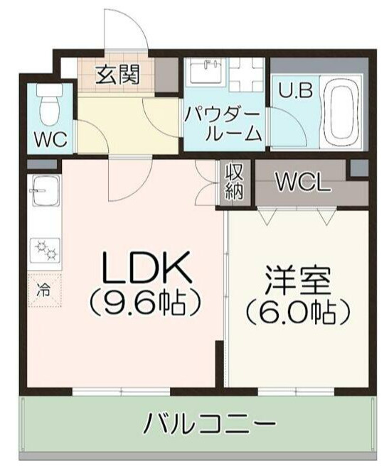 アークメゾン王子公園の間取り