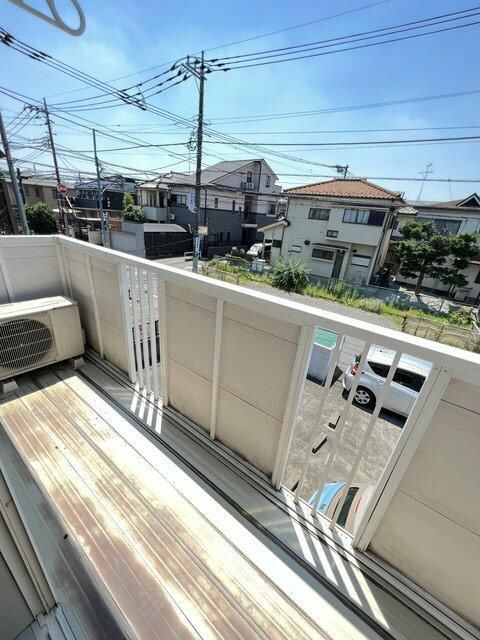 ヴィラシャンテのバルコニー