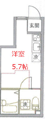 【間取り】 | ポモドーロ蒲田