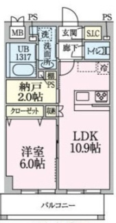 【間取り】 | SERENTIO | 間取りです。