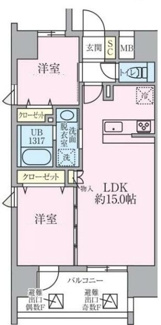 【間取り】 | メルシーペール上落合 | 間取りです。