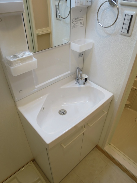 ルクシェール武蔵新田の洗面所