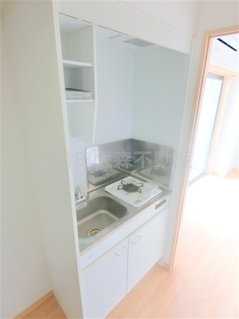 ルクシェール武蔵新田のキッチン|ガスキッチン