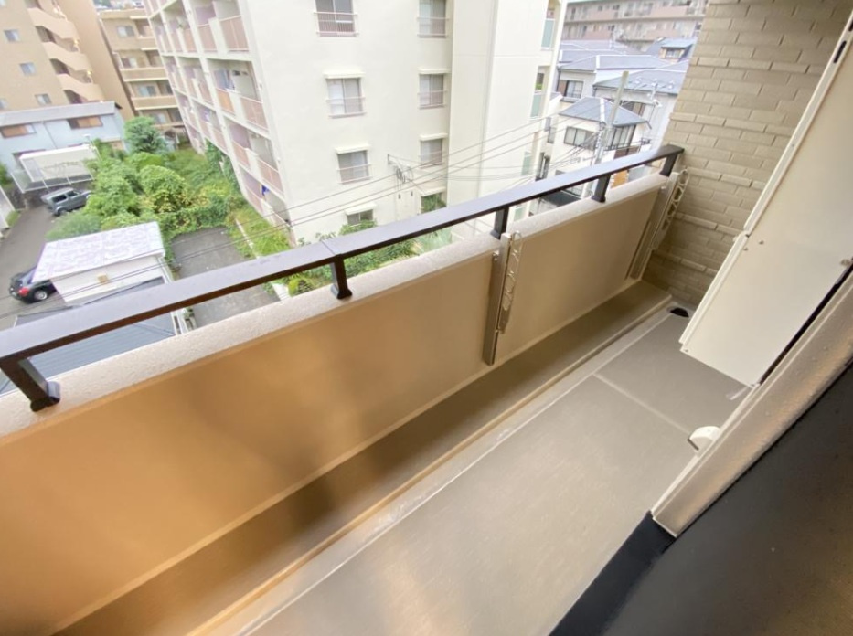 パークシュロス芦屋のバルコニー