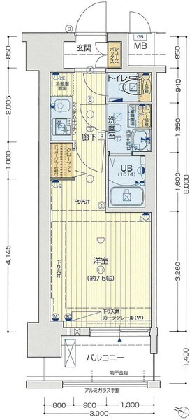 セオリー神戸グループの間取り