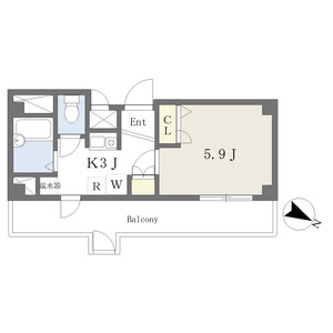 シルフィードドゥ御幸の間取り