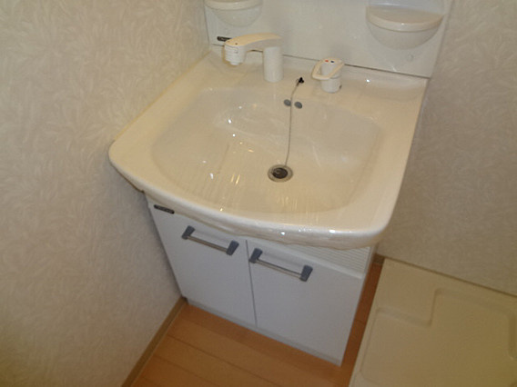 諏訪山ハウスの洗面所