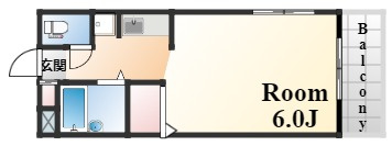 美野丘ハイツの間取り