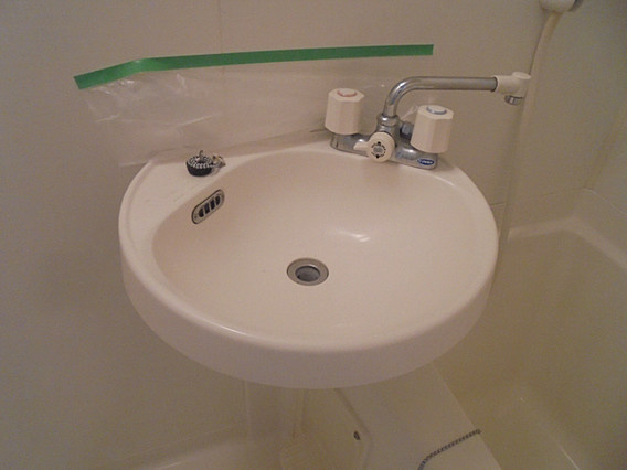 美野丘ハイツの洗面所