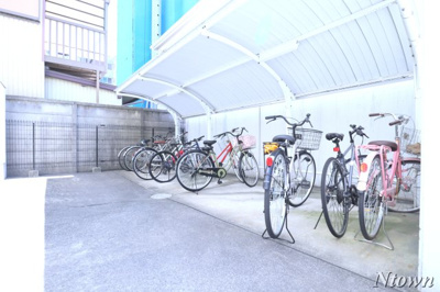 【その他共用部分】 | サンフィールド | 駐輪場です