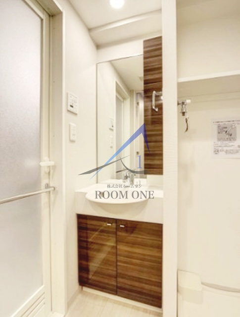 グランド・ガーラ門前仲町の洗面所|洗面台です。