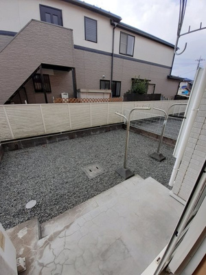 【庭】 | グリーンウッドⅢ | 広々した専用庭付いてます